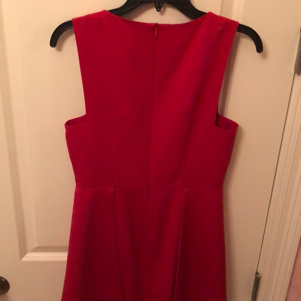 Finders Keepers Frame asymmetrical red mini dress - Picture 6 of 11